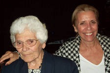 Yia yia Thespina Tourva, and daughter after the screening of the film