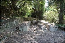 The “picnic area” at the ...