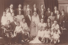 Marriage of Bretos Margetis to Theodora Lianos, 1925