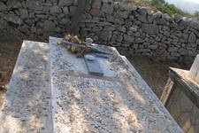 PANAGIOTIS KALOKAIRINOS
Passed Away 22/8/1948 age 81,
EIRINI P. KALOKAIRINOY
Passed Away 1950 age 73,
EKATERINI K. RAISI,
Passed Away 31/10/1945  age 19.
Second Photograph of two
<b> AGIOS YIANNIS CEMETERY ALEXANDRADES</b>
