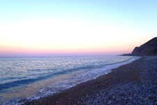 Sunset at Komponada Beach - ...