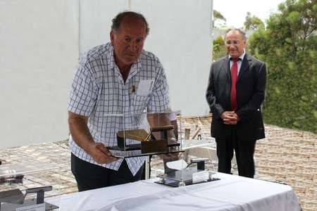 The Foundation Stone is set, at the ceremony held on the church site of Saint Haralambos, Tuggerah - 07 A Saint Harry Seven