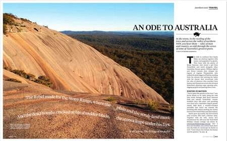Article on the Tenterfield area, with reference to the Roxy complex, Bingara - An Ode to Australia 1