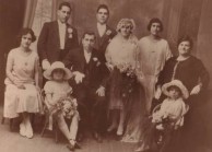 Wedding of Dimitrios & Stamatia Aroney in 1926 