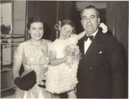 Anna and Theo Coroneo with young Dana Wilson, co-star of The Shiralee. 