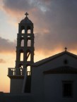 The beautiful little church of Ayios Spyridonas in the village of Kalokerines. 