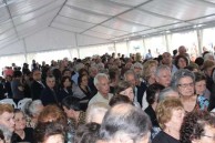 A huge crowd of 1,200 people attended the 