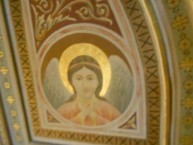 An icon from the roof of Myrtidiotissa 