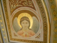 An icon from the roof of Myrtidiotissa 