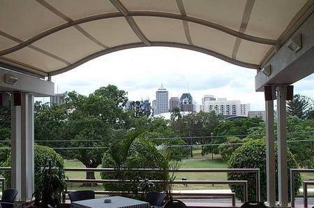 The Greek Club, Brisbane. View form the Taverna. 