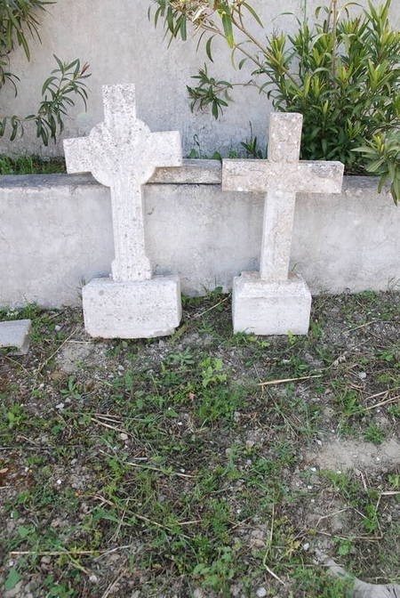 Two Headstones, Drymonas Cemetery 