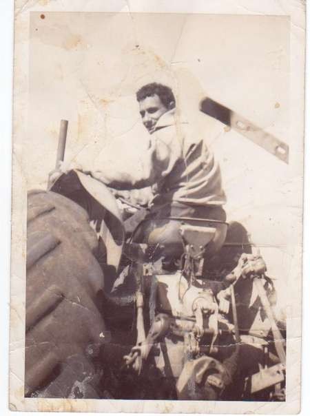 Leslie Comino on Theo Comino's farm in Merriwa nsw 