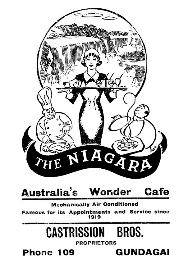 Greek Café & Milk Bar Lecture and Afternoon Tea at the Niagara Café at Gundagai 