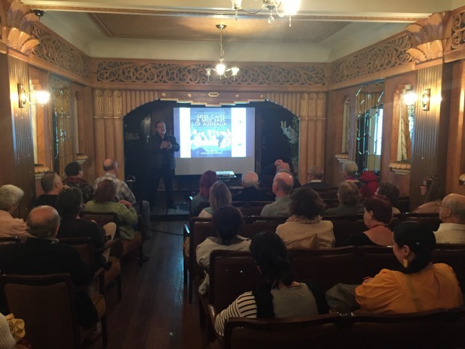 PARAGON CAFE, KATOOMBA, LECTURE 