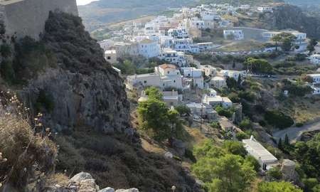 Is Kythira the perfect Greek island? - Guardian View of Hora from its castle