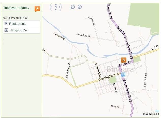 Diaspora Social Life Map By Which To Locate The River House In Bingara