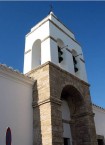 Belltower of a church in Hora 