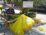 MENDING FISHING NETS 