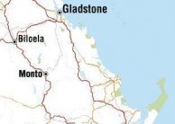 Chincilla Telstra Map [Southern Queensland] 