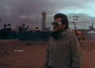 Byron Kennedy at the start of Mad Max II 