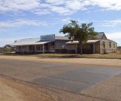 Cassimatis General Store and cottage, Muttaburra, Queensland. 