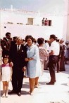 Maria Simos-Levounes with her father, George. 