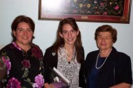 Gloria Dimopoulos, daughter, Thespina Dimopoulos, and mother-in-law, Poppy Crithary. 