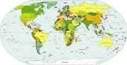 Greeks of the world diaspora. A Map. 