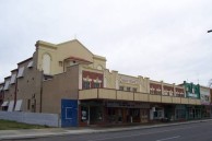 Saraton Theatre, Grafton, NSW. Looking North along Prince Street. 