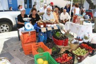 fruit and veges stand. 