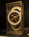 The Antikythera mechanism on display at the Nicholson Museum, 