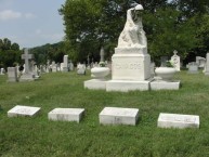 Cavacos monument created by Emmanuel Cavaco, in the Greek section of Woodlawn Cemetery in Baltimore, Maryland 