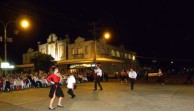 The Greek dancing display was a feature of the evening 