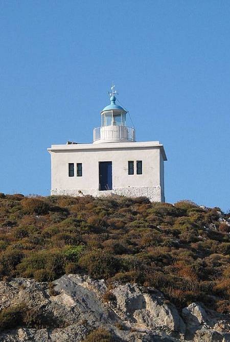 Lighthouse in Kapsali 