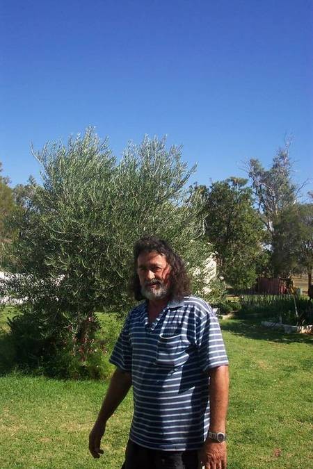 George Divas, head of the sole Greek family left in Gilgandra. 2004. 