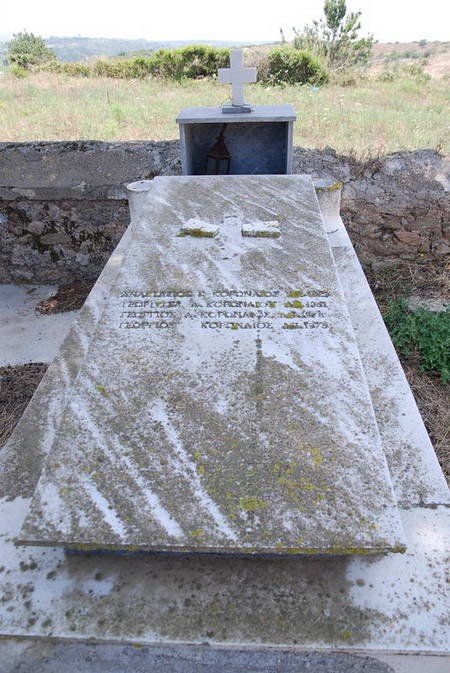 Anastasios G. Koronaios family plot, Potamos cemetery 