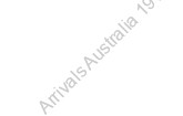 Arrivals Australia 1915-1930 