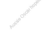 Aussie Oscar hopefuls wait. 