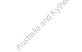 Australia and Kythera then and now... 