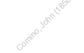 Comino, John (1858? - 1919). 