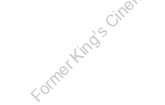 Former King’s Cinema, Rose Bay North. Heritage Impact Assessment. 