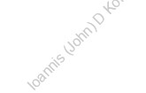 Ioannis (John) D Kominos & Athanasios D Kominos 
