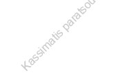 Kassimatis paratsouklia - origins. 