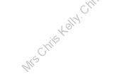 Mrs Chris Kelly. Chris's 50 Years in Gilgandra. 