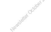 Newsletter October 2016 