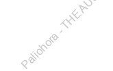 Paliohora - THE AUSTRALIAN PALIOCHORA-KYTHERA ARCHAEOLOGICAL SURVEY - New Mapping technology 
