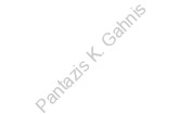 Pantazis K. Gahnis 