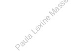 Paula Lexine Masselos BSW, ATCL, 