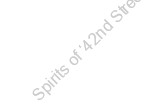 Spirits of ‘42nd Street’ 