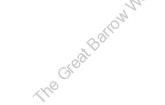 The Great Barrow Wars 